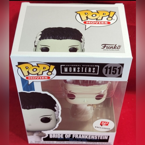 Bride of frankenstein figure and funko pop (NIB) Brand new bendy figs monsters - Picture 9 of 12